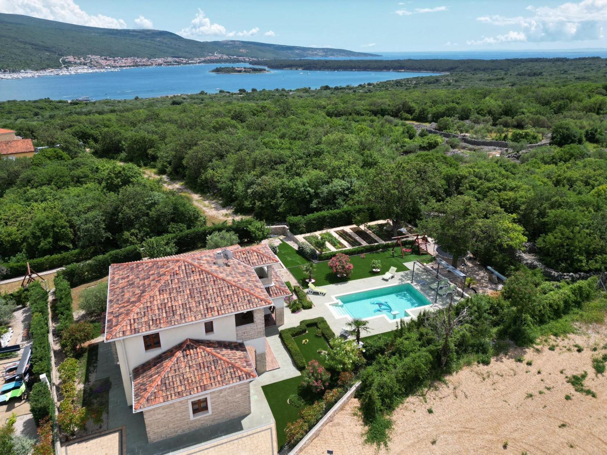 Villa Anna Корнич Экстерьер фото